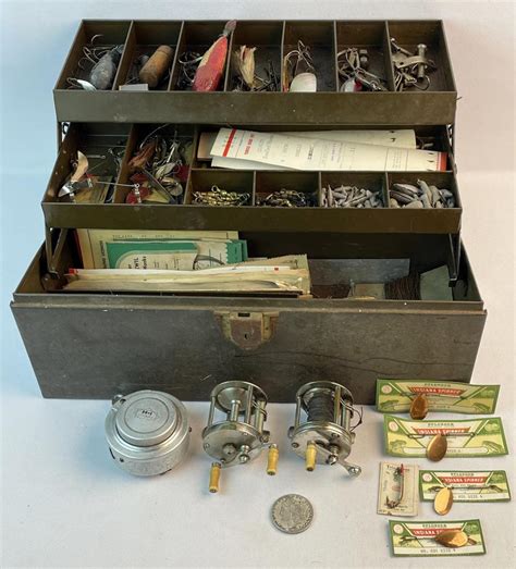 vtg kennedy metal tackle box|Kennedy Fishing Tackle Box for sale .